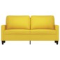 vidaXL 2-Sitzer-Sofa Hellgelb 140 cm Stoff vidaXL 2-Sitzer-Sofa Hellgelb 140 cm Stoff