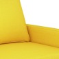 vidaXL 2-Sitzer-Sofa Hellgelb 140 cm Stoff vidaXL 2-Sitzer-Sofa Hellgelb 140 cm Stoff