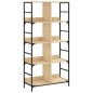 vidaXL Bücherregal Sonoma-Eiche 78,5x33x153 cm Holzwerkstoff vidaXL Bücherregal Sonoma-Eiche 78,5x33x153 cm Holzwerkstoff