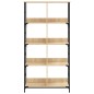 vidaXL Bücherregal Sonoma-Eiche 78,5x33x153 cm Holzwerkstoff vidaXL Bücherregal Sonoma-Eiche 78,5x33x153 cm Holzwerkstoff