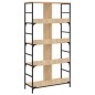 vidaXL Bücherregal Sonoma-Eiche 78,5x33x153 cm Holzwerkstoff vidaXL Bücherregal Sonoma-Eiche 78,5x33x153 cm Holzwerkstoff
