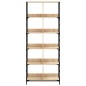 vidaXL Bücherregal Sonoma-Eiche 78,5x33x188,5 cm Holzwerkstoff vidaXL Bücherregal Sonoma-Eiche 78,5x33x188,5 cm Holzwerkstoff