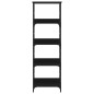 vidaXL Bücherregal Schwarz 50x33x153 cm Holzwerkstoff vidaXL Bücherregal Schwarz 50x33x153 cm Holzwerkstoff