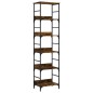 vidaXL Bücherregal Räuchereiche 50x33x188,5 cm Holzwerkstoff vidaXL Bücherregal Räuchereiche 50x33x188,5 cm Holzwerkstoff