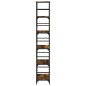 vidaXL Bücherregal Räuchereiche 50x33x188,5 cm Holzwerkstoff vidaXL Bücherregal Räuchereiche 50x33x188,5 cm Holzwerkstoff