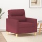 vidaXL Sofasessel Weinrot 60 cm Stoff vidaXL Sofasessel Weinrot 60 cm Stoff