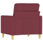 vidaXL Sofasessel Weinrot 60 cm Stoff vidaXL Sofasessel Weinrot 60 cm Stoff