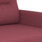 vidaXL Sofasessel Weinrot 60 cm Stoff vidaXL Sofasessel Weinrot 60 cm Stoff