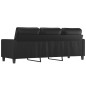 vidaXL 3-Sitzer-Sofa Schwarz 180 cm Kunstleder vidaXL 3-Sitzer-Sofa Schwarz 180 cm Kunstleder