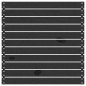 vidaXL 3-tlg. Garten-Lounge-Set mit Kissen Schwarz Kiefer Massivholz vidaXL 3-tlg. Garten-Lounge-Set mit Kissen Schwarz Kiefer Massivholz