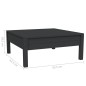 vidaXL 3-tlg. Garten-Lounge-Set mit Kissen Schwarz Kiefer Massivholz vidaXL 3-tlg. Garten-Lounge-Set mit Kissen Schwarz Kiefer Massivholz