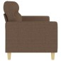 vidaXL 3-Sitzer-Sofa Braun 180 cm Stoff vidaXL 3-Sitzer-Sofa Braun 180 cm Stoff