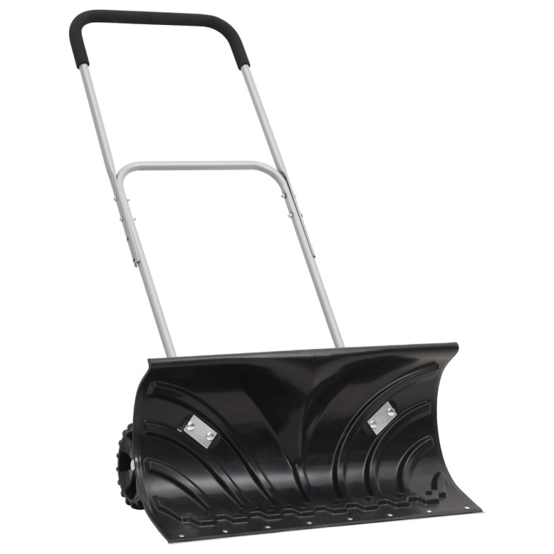 vidaXL Schneeschaufel mit Verlängerbarem Griff Schwarz 66 cm Stahl vidaXL Schneeschaufel mit Verlängerbarem Griff Schwarz 66 cm Stahl