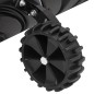 vidaXL Schneeschaufel mit Verlängerbarem Griff Schwarz 66 cm Stahl vidaXL Schneeschaufel mit Verlängerbarem Griff Schwarz 66 cm Stahl