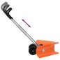 vidaXL Schneeschieber mit Teleskopgriff Orange Stahl vidaXL Schneeschieber mit Teleskopgriff Orange Stahl