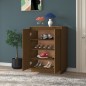 Schuhschrank Honigbraun 60x35x80 cm Massivholz Kiefer Schuhschrank Honigbraun 60x35x80 cm Massivholz Kiefer