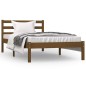 vidaXL Massivholzbett Kiefer 90x190 cm Honigbraun vidaXL Massivholzbett Kiefer 90x190 cm Honigbraun