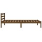 vidaXL Massivholzbett Kiefer 90x190 cm Honigbraun vidaXL Massivholzbett Kiefer 90x190 cm Honigbraun