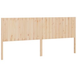 vidaXL Kopfteil 205,5x4x100 cm Massivholz Kiefer