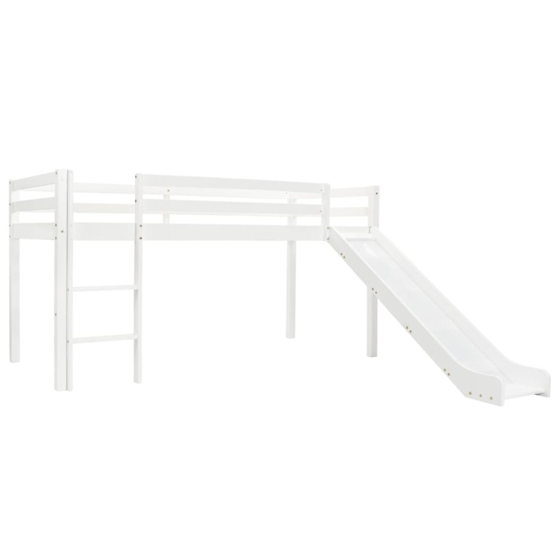 vidaXL Kinderhochbett-Rahmen mit Rutsche & Leiter Kiefernholz 97x208cm vidaXL Kinderhochbett-Rahmen mit Rutsche & Leiter Kiefernholz 97x208cm