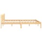 vidaXL Massivholzbett Kiefer 135x190 cm vidaXL Massivholzbett Kiefer 135x190 cm