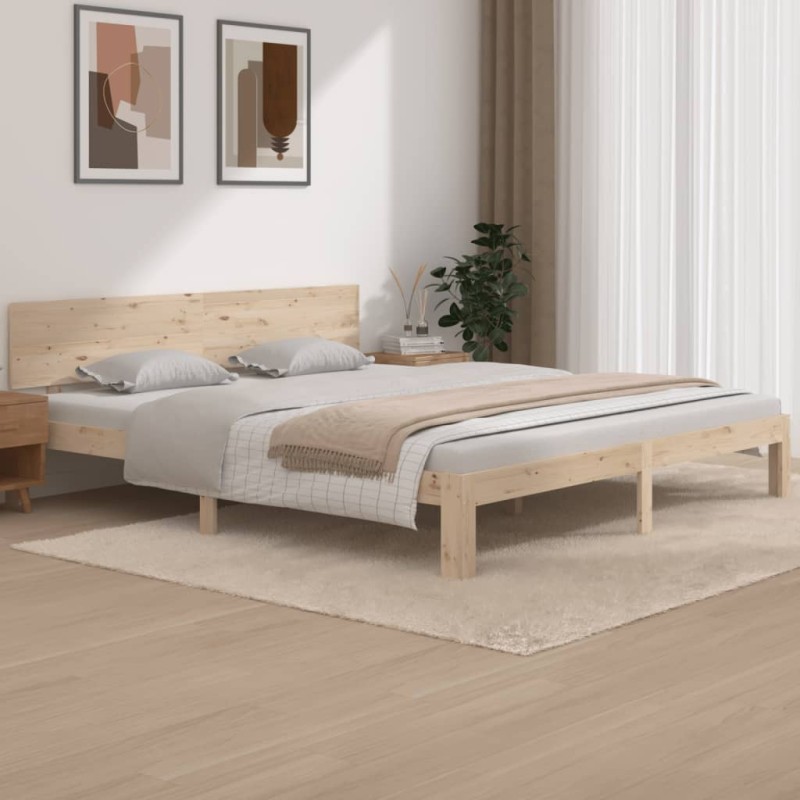 vidaXL Massivholzbett 180x200 cm vidaXL Massivholzbett 180x200 cm