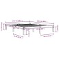 vidaXL Massivholzbett 150x200 cm vidaXL Massivholzbett 150x200 cm