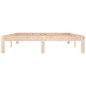 vidaXL Massivholzbett Kiefer 140x190 cm vidaXL Massivholzbett Kiefer 140x190 cm