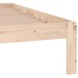 vidaXL Massivholzbett Kiefer 140x190 cm vidaXL Massivholzbett Kiefer 140x190 cm