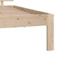 vidaXL Massivholzbett 90x190 cm vidaXL Massivholzbett 90x190 cm