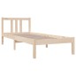 vidaXL Massivholzbett 75x190 cm vidaXL Massivholzbett 75x190 cm