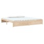 vidaXL Massivholzbett 200x200 cm vidaXL Massivholzbett 200x200 cm