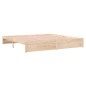 vidaXL Massivholzbett 200x200 cm vidaXL Massivholzbett 200x200 cm