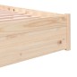vidaXL Massivholzbett 200x200 cm vidaXL Massivholzbett 200x200 cm