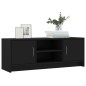 TV-Schrank Schwarz 102x30x37,5 cm Holzwerkstoff TV-Schrank Schwarz 102x30x37,5 cm Holzwerkstoff