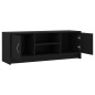 TV-Schrank Schwarz 102x30x37,5 cm Holzwerkstoff TV-Schrank Schwarz 102x30x37,5 cm Holzwerkstoff