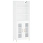 vidaXL Highboard Weiß 69,5x34x180 cm Holzwerkstoff vidaXL Highboard Weiß 69,5x34x180 cm Holzwerkstoff