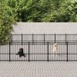 vidaXL Outdoor-Hundezwinger Stahl 59,28 m² vidaXL Outdoor-Hundezwinger Stahl 59,28 m²