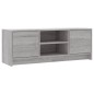 TV-Schrank Grau Sonoma 102x30x37,5 cm Holzwerkstoff TV-Schrank Grau Sonoma 102x30x37,5 cm Holzwerkstoff