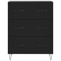 vidaXL Highboard Schwarz 69,5x34x180 cm Holzwerkstoff vidaXL Highboard Schwarz 69,5x34x180 cm Holzwerkstoff