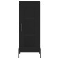 vidaXL Highboard Schwarz 34,5x34x180 cm Holzwerkstoff vidaXL Highboard Schwarz 34,5x34x180 cm Holzwerkstoff
