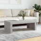Couchtisch Grau Sonoma 102x50x36 cm Holzwerkstoff Couchtisch Grau Sonoma 102x50x36 cm Holzwerkstoff