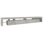vidaXL TV-Schrank mit LED-Leuchten Betongrau 290x36,5x40 cm vidaXL TV-Schrank mit LED-Leuchten Betongrau 290x36,5x40 cm