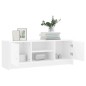 TV-Schrank Weiß 102x30x37,5 cm Holzwerkstoff TV-Schrank Weiß 102x30x37,5 cm Holzwerkstoff