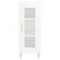 vidaXL Highboard Hochglanz-Weiß 34,5x34x180 cm Holzwerkstoff vidaXL Highboard Hochglanz-Weiß 34,5x34x180 cm Holzwerkstoff