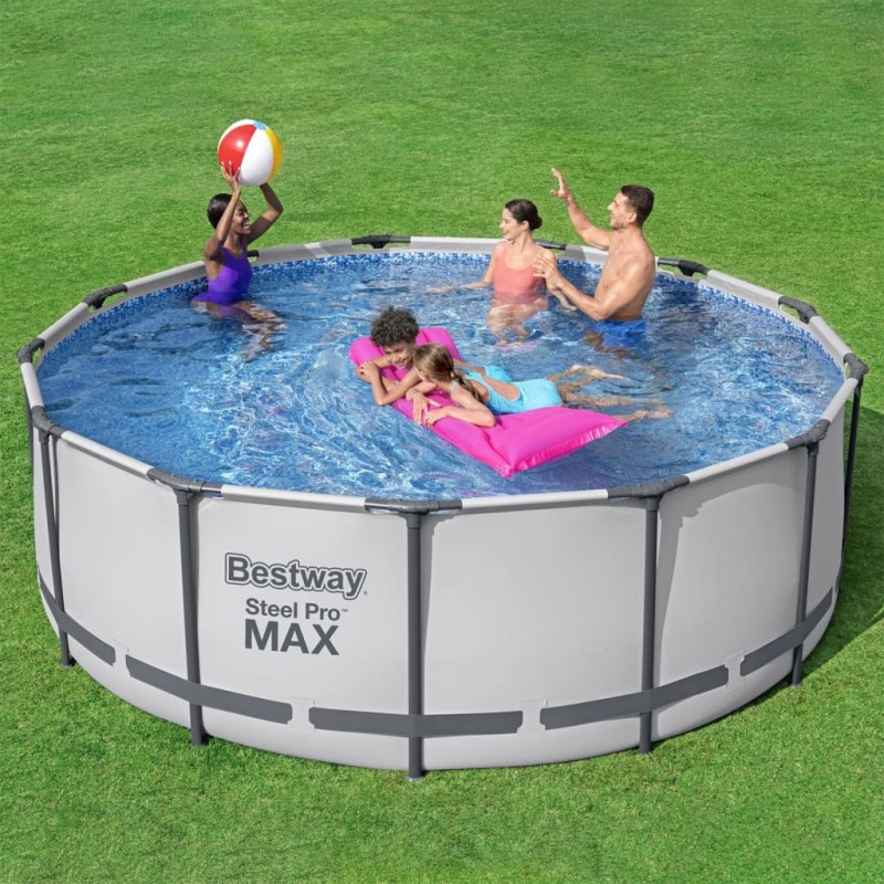 Bestway Steel Pro MAX Rund Pool Set 396x122 cm Bestway Steel Pro MAX Rund Pool Set 396x122 cm