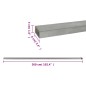 vidaXL Zaunpfosten 10 Stk. Silbern 260 cm Stahl vidaXL Zaunpfosten 10 Stk. Silbern 260 cm Stahl