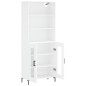vidaXL Highboard Weiß 69,5x34x180 cm Holzwerkstoff vidaXL Highboard Weiß 69,5x34x180 cm Holzwerkstoff