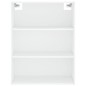 vidaXL Highboard Weiß 69,5x34x180 cm Holzwerkstoff vidaXL Highboard Weiß 69,5x34x180 cm Holzwerkstoff