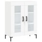 vidaXL Highboard Weiß 69,5x34x180 cm Holzwerkstoff vidaXL Highboard Weiß 69,5x34x180 cm Holzwerkstoff